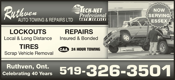 Ruthven Auto Towing & Repairs Ltd.